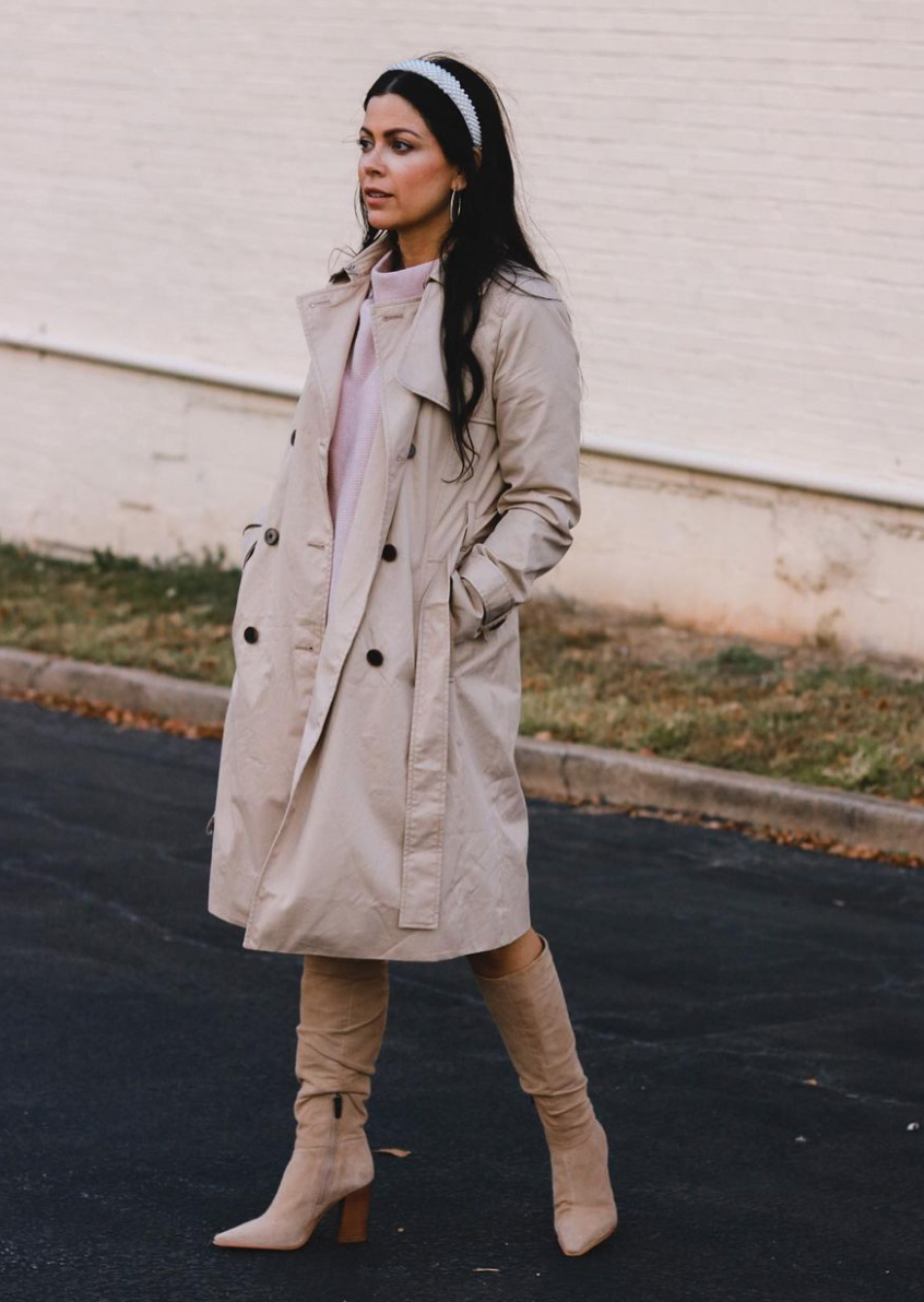 styling a trench coat